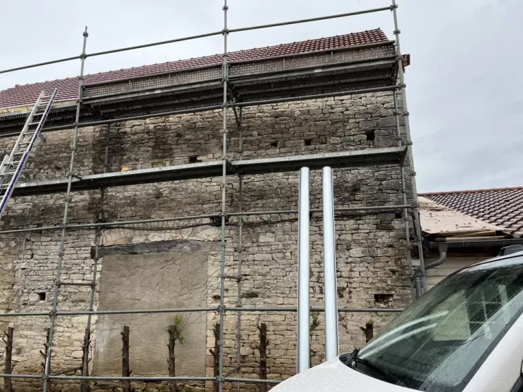 Rénovation de toiture d une grange a sennecey le grand , Sennecey-Le-Grand, Ravat Charbonnier