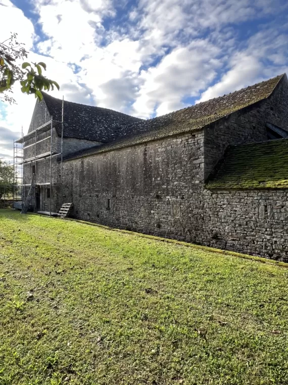 Rénovation d une grange en pierre Merceuil Sas Ravat Charbonnier , Sennecey-Le-Grand, Ravat Charbonnier
