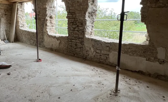 Création d ouverture dans mur en pierre sas Ravat charbonnier secteur Beaune , Sennecey-Le-Grand, Ravat Charbonnier