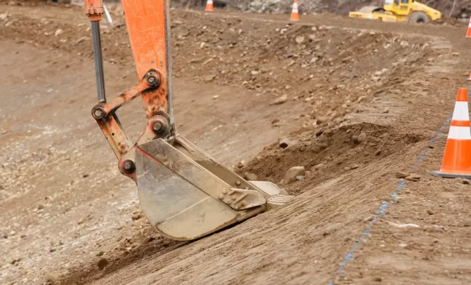 Travaux de terrassement, Sennecey-Le-Grand, Ravat Charbonnier